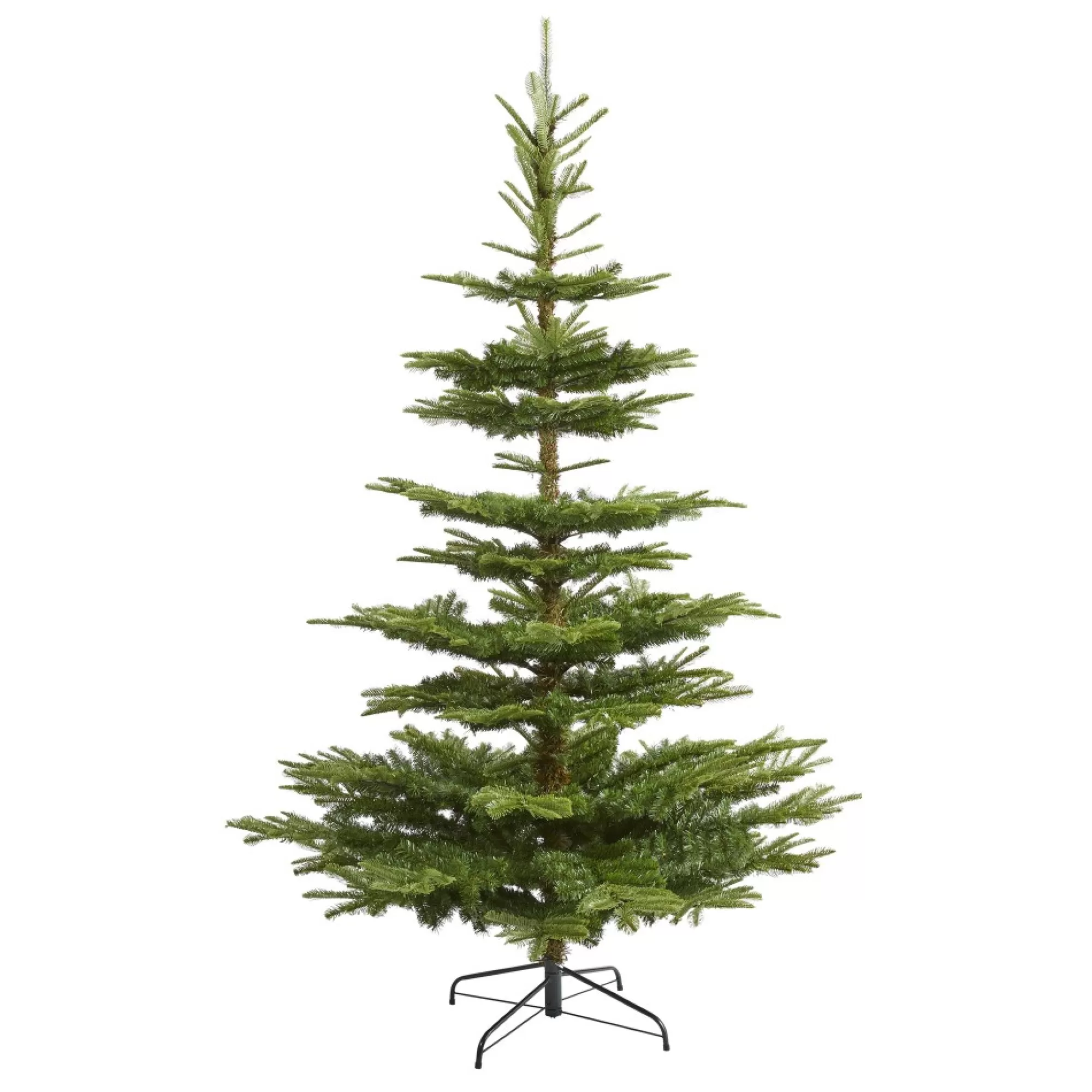 Nearly Natural Unlit-7.5' Washington Spruce Artificial Christmas Tree, Unlit