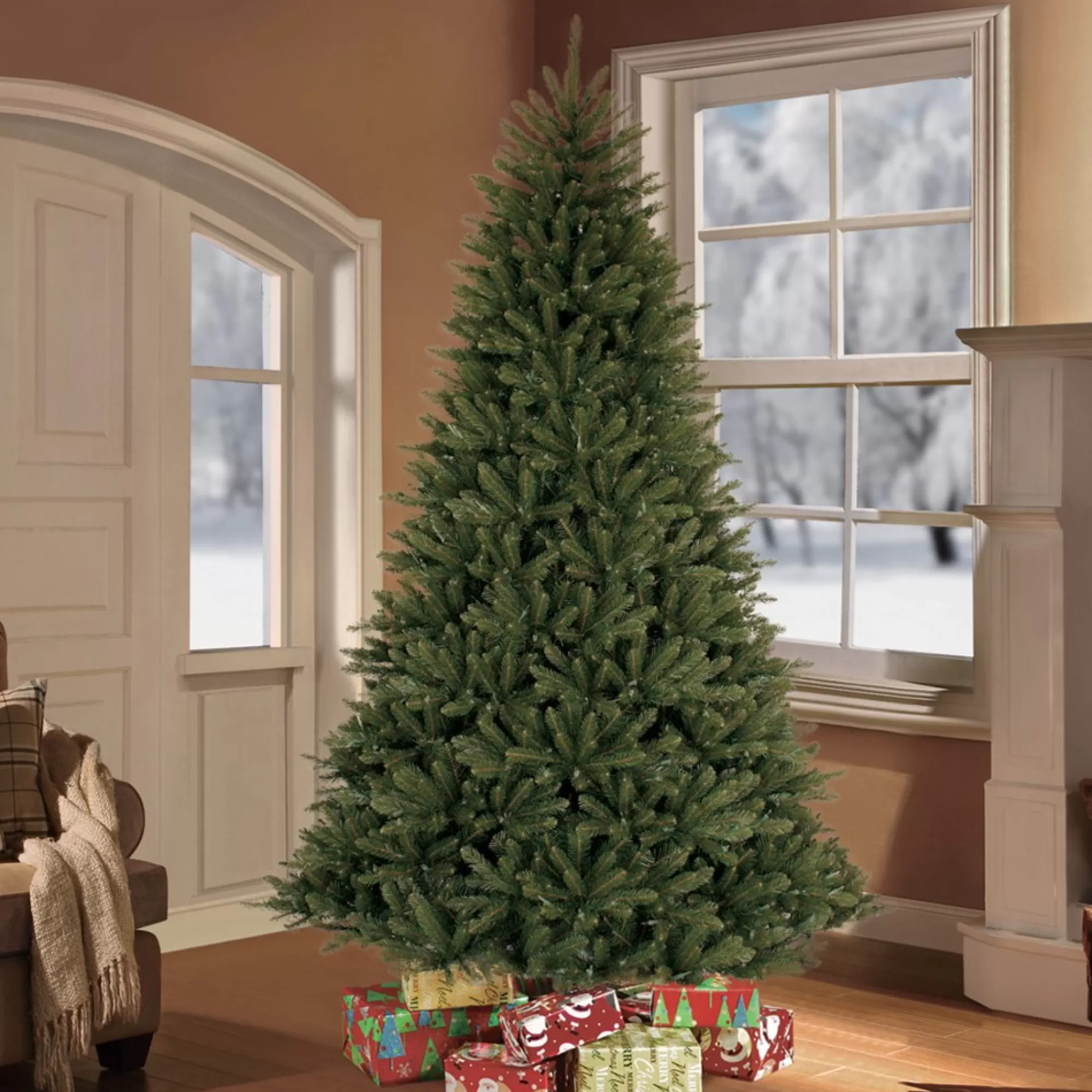 CC Christmas Decor Unlit-7' Medium Fraser Fir Artificial Christmas Tree – Unlit