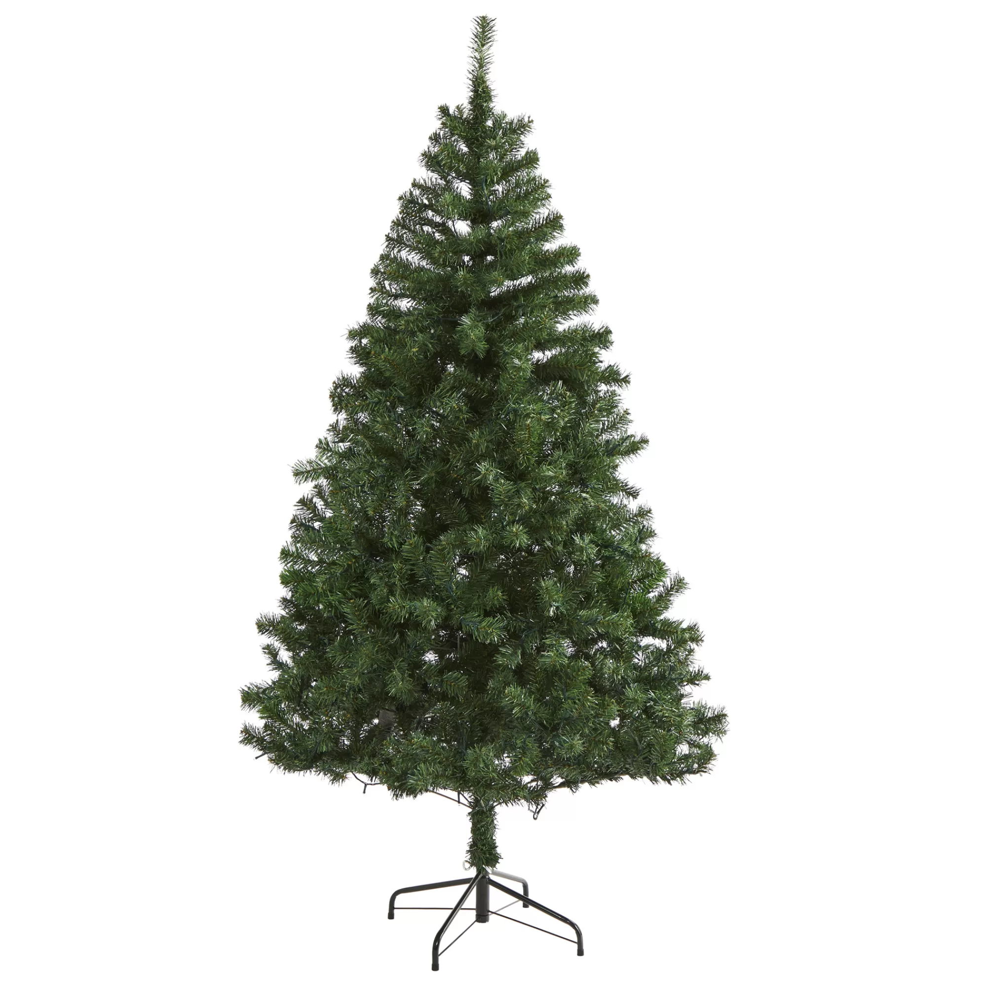 Nearly Natural 7' Northern Tip Pine Artificial Christmas Tree, Unlit< Colorful