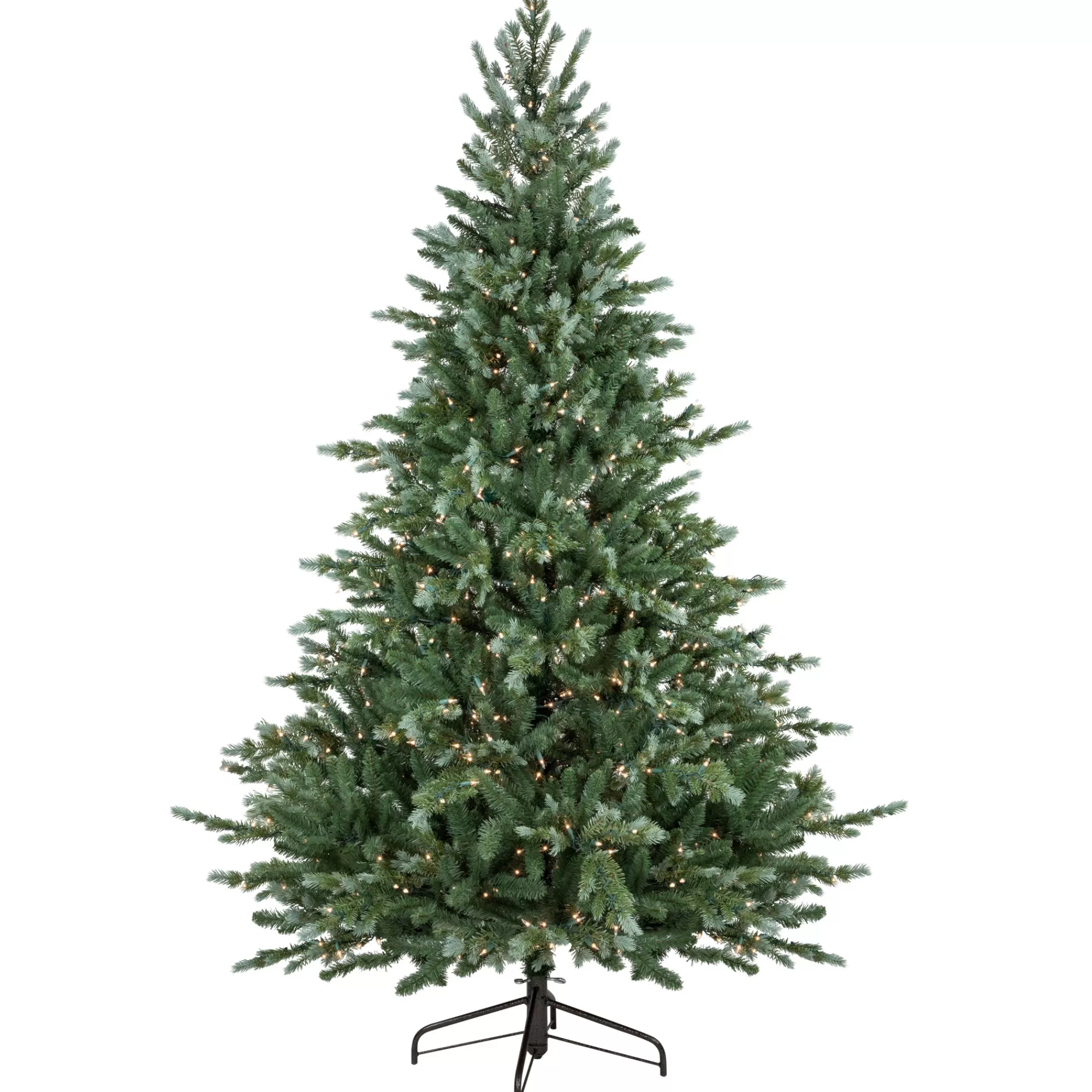 Northlight 7' Pre-Lit Blue Spruce Artificial Christmas Tree, Clear Lights< Pre-Lit