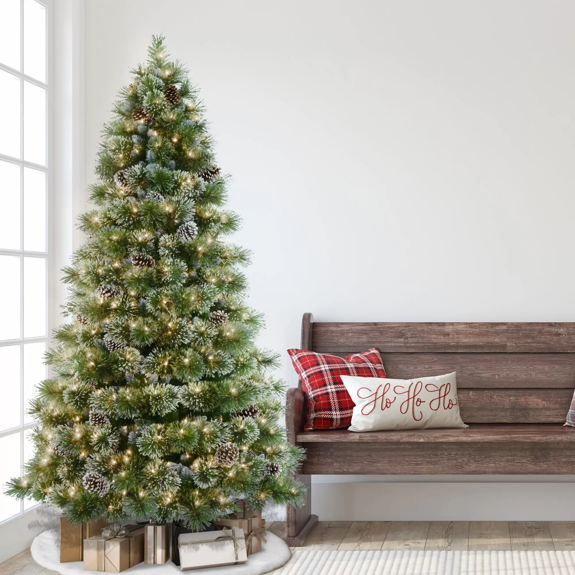 CC Christmas Decor 7' Pre-Lit Springfield Fir Artificial Christmas Tree, Clear Lights< Pre-Lit