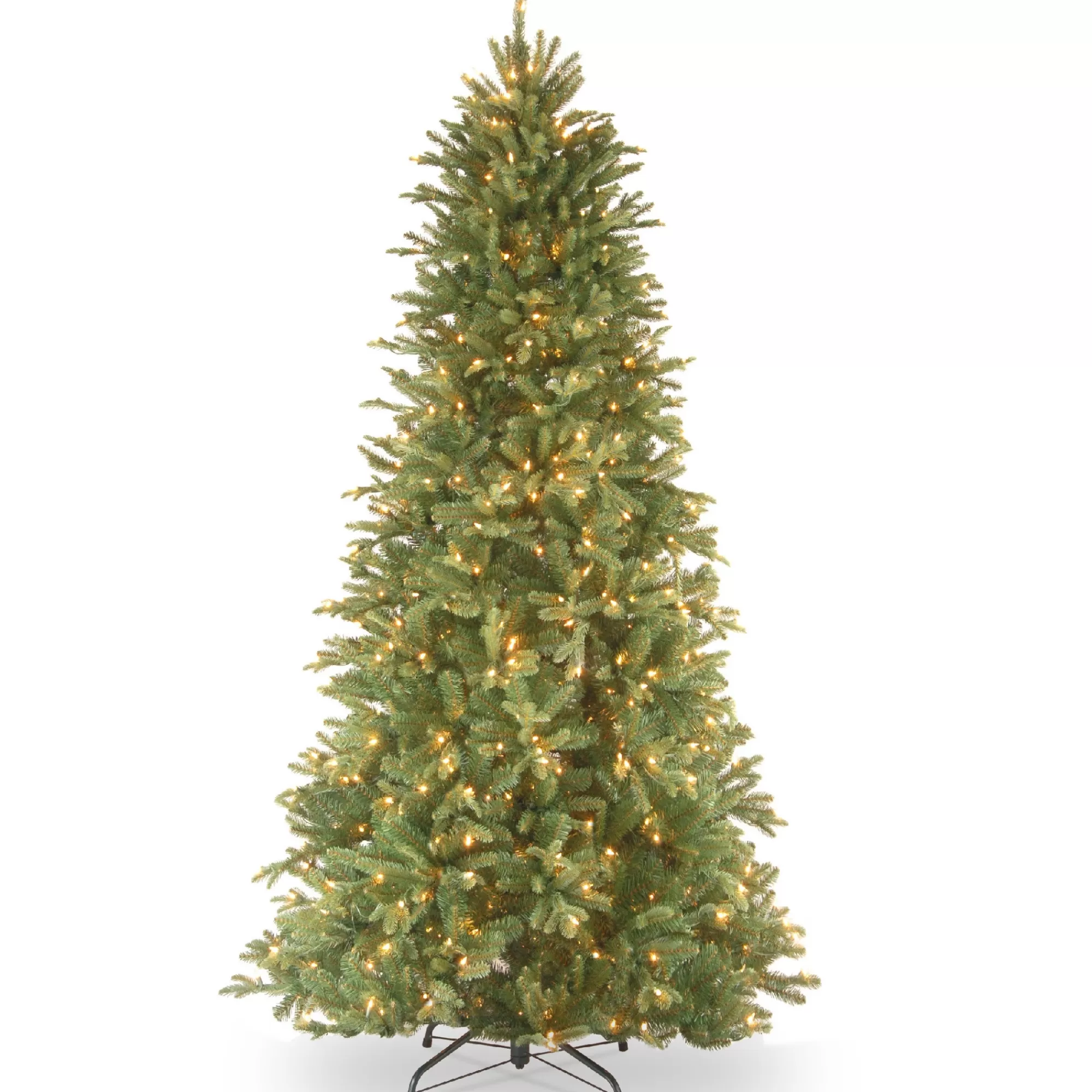 Christmas Central 7' Pre-Lit Tiffany Fir Artificial Christmas Tree – Clear Lights< Pre-Lit