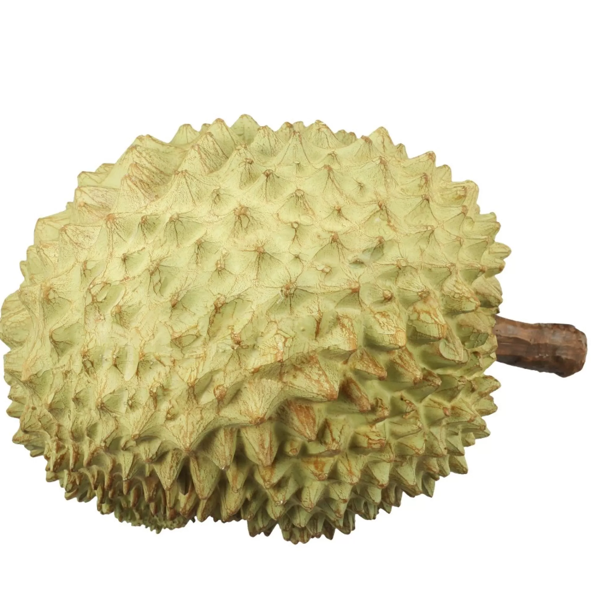 A&B Home Real Tree Stands-8.5" Yellow And Brown Small Faux Durian Fruit