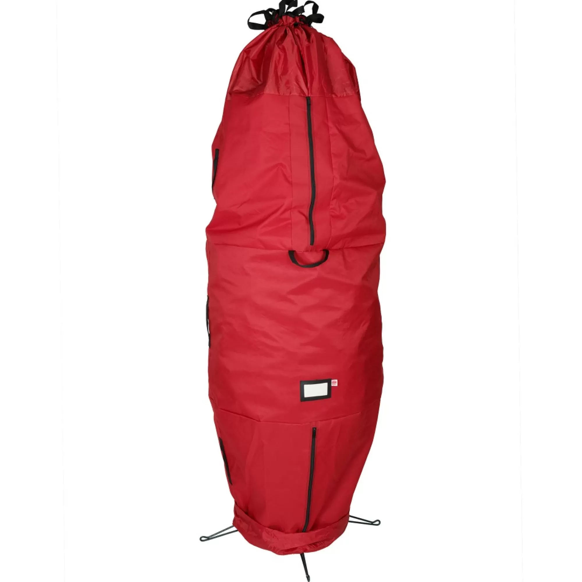 Christmas Central Tree Storage-96" Red Upright Christmas Tree Storage Bag