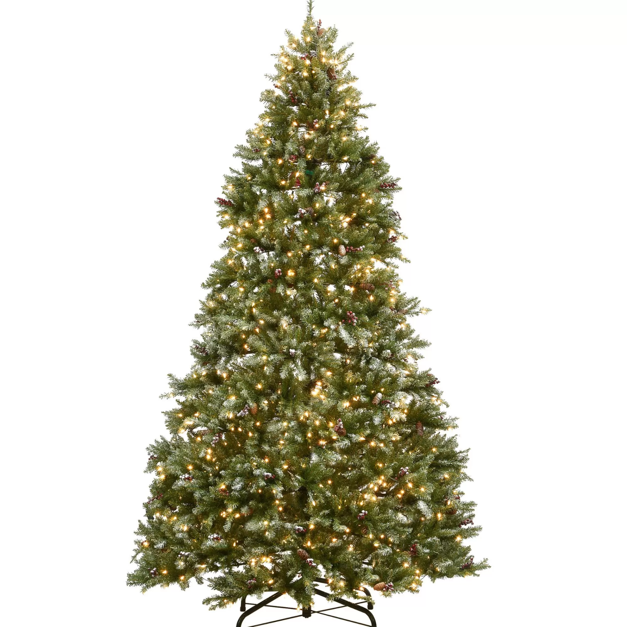 CC Christmas Decor 9' Pre-Lit Dunhill Fir Artificial Christmas Tree, Clear Lights< Pre-Lit