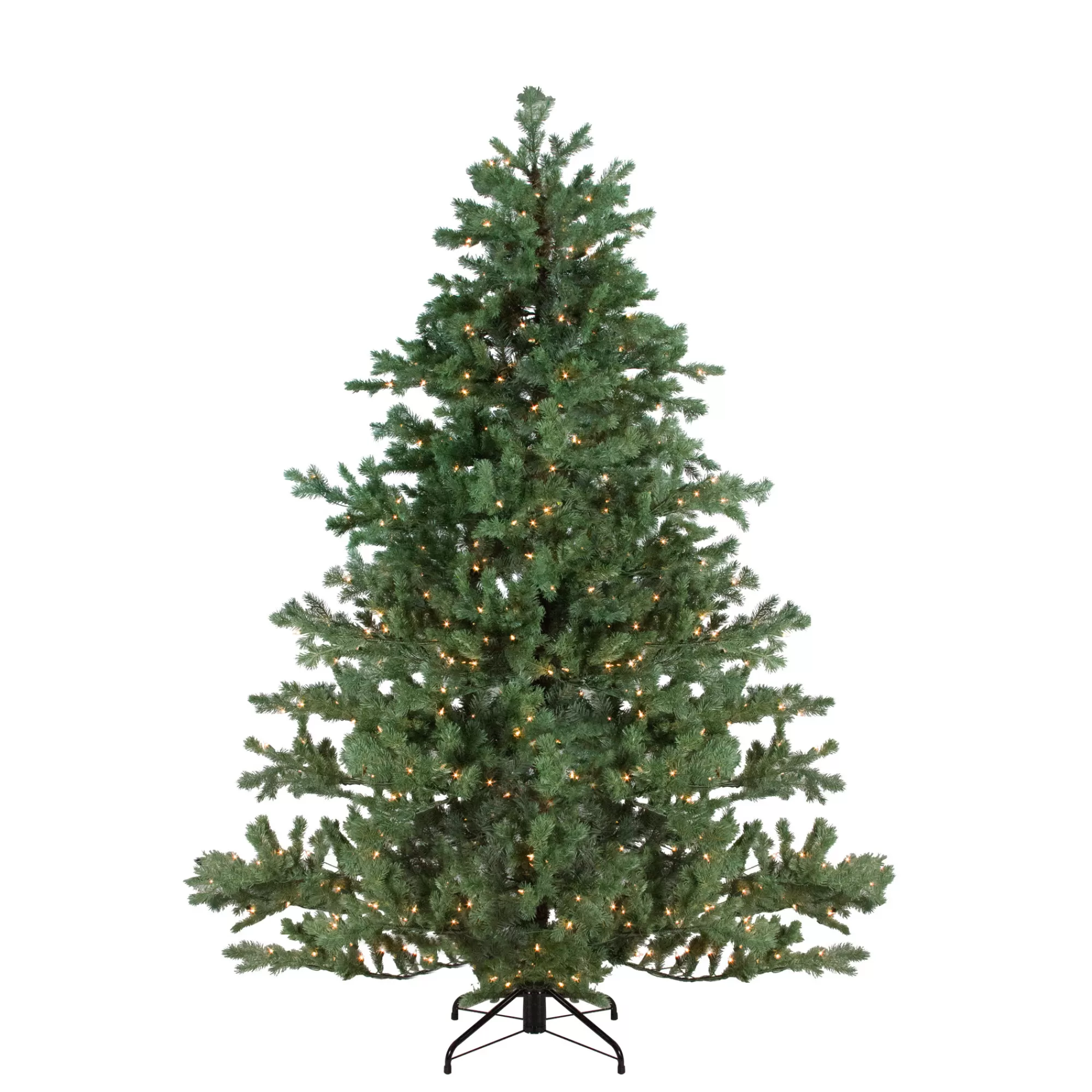 Northlight 9' Pre-Lit Mountain Pine Artificial Christmas Tree - Clear Lights< Pre-Lit