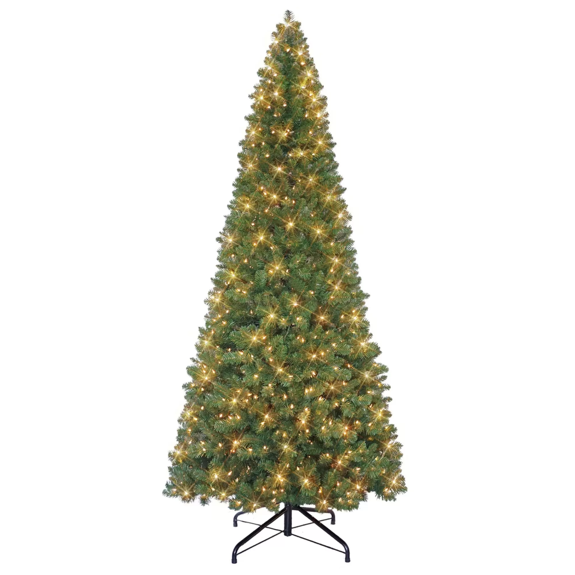 CC Christmas Decor 9' Pre-Lit Virginia Pine Artificial Christmas Tree, Clear Lights< Pre-Lit