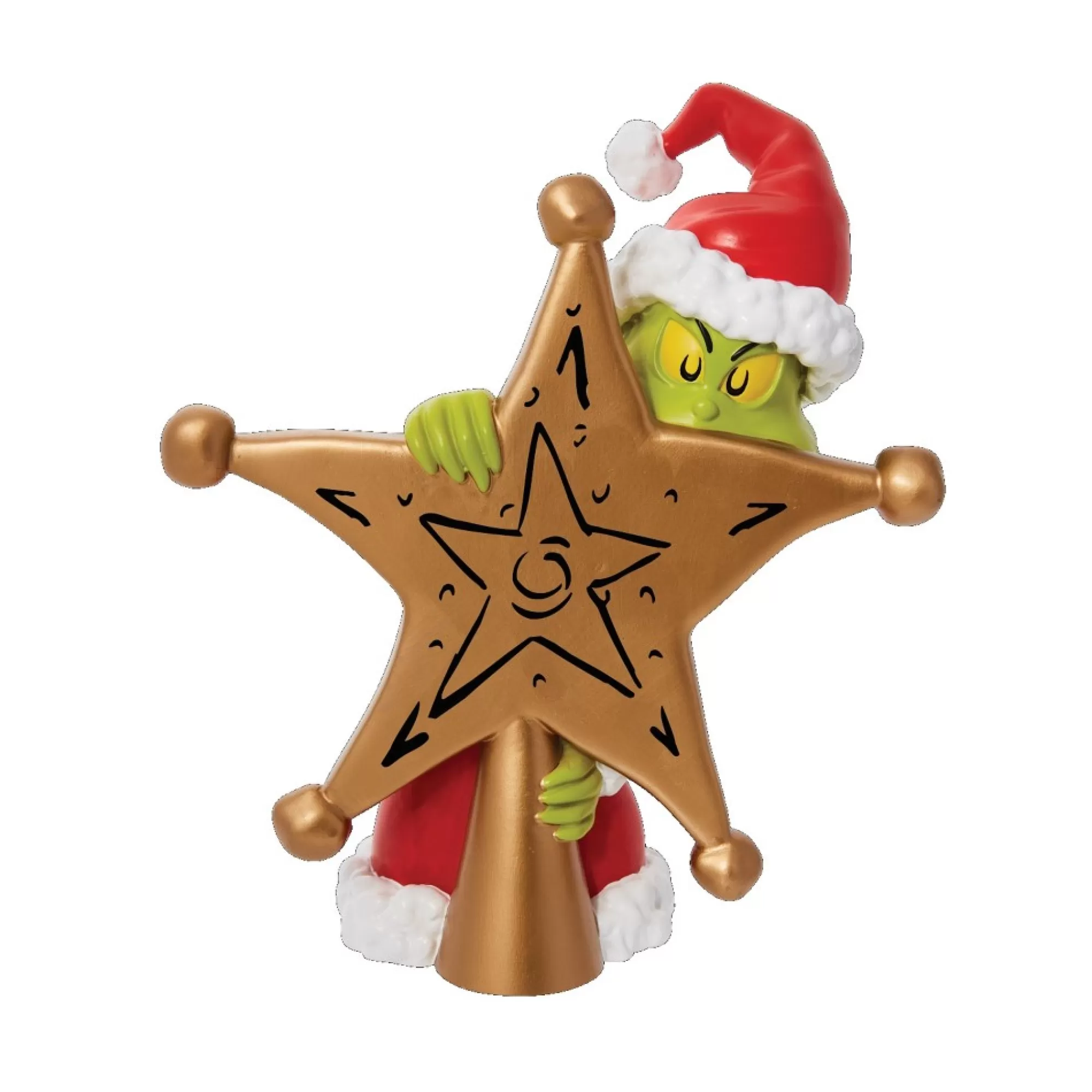 Department 56 Stars- Dr Seuss Grinch Christmas Tree Topper #6010970