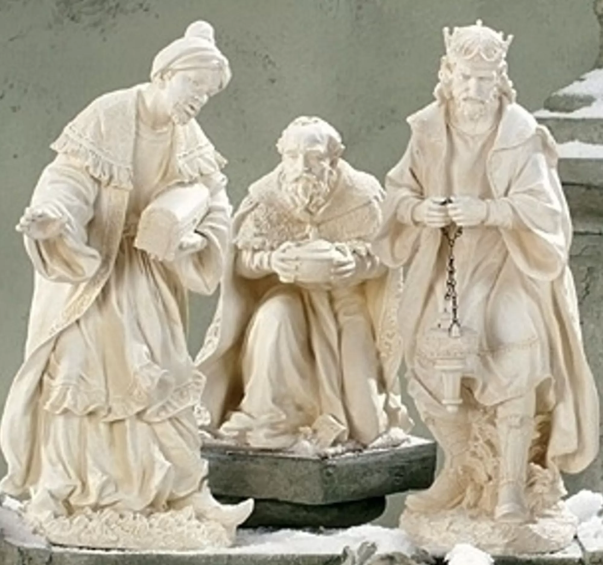 Roman Finials-Joseph's Studio Three Kings Outdoor Christmas Nativity Set