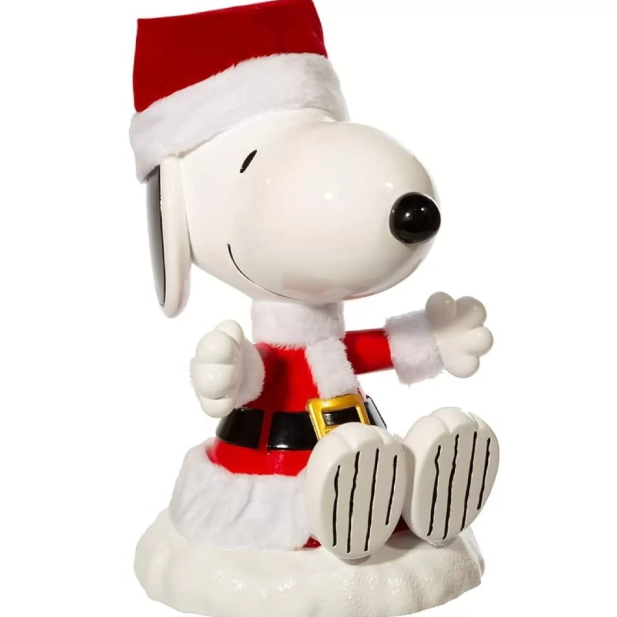 Kurt Adler Finials-Peanuts Santa Snoopy Christmas Tree Topper Pn9211