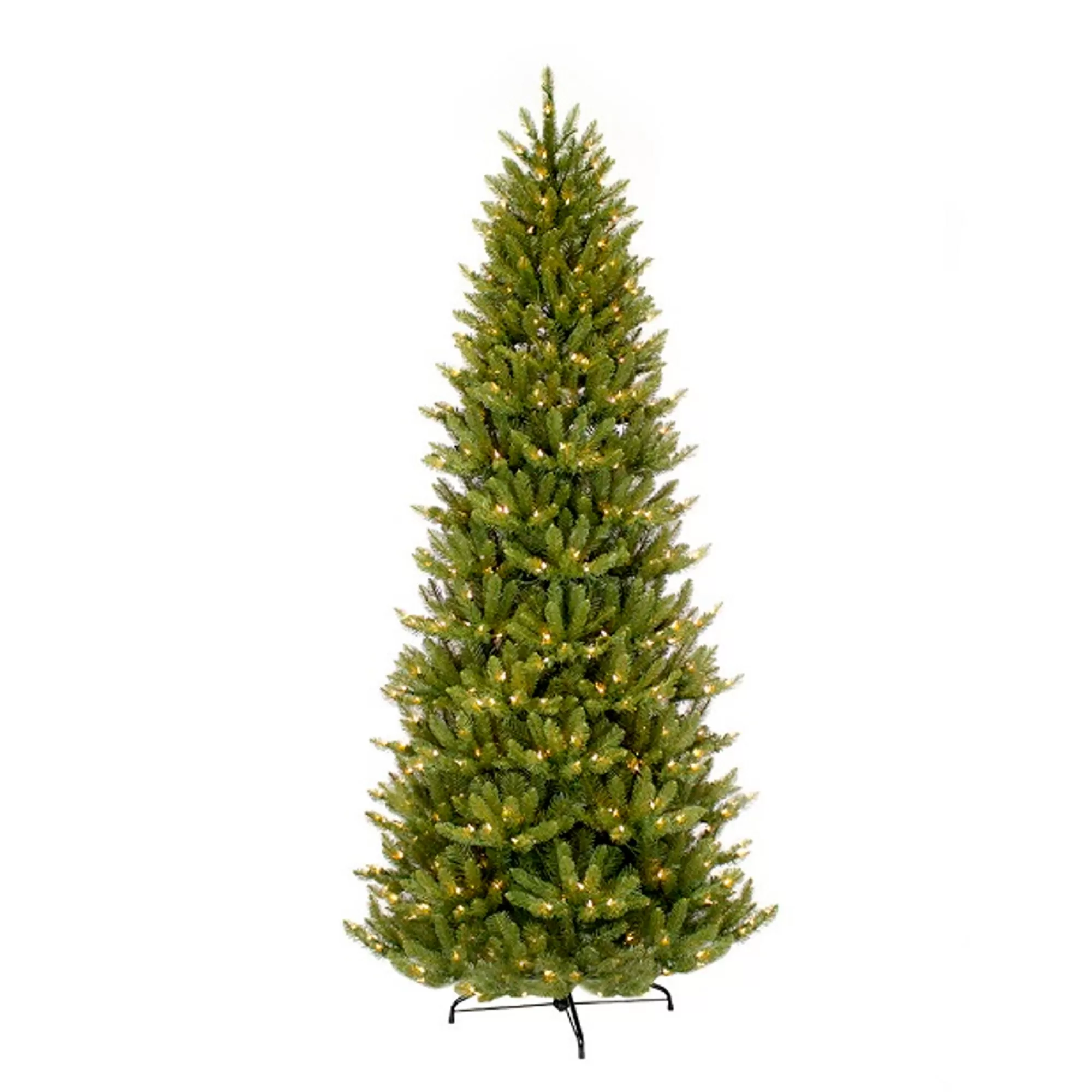 CC Christmas Decor Pre-Lit Fraser Fir Slim Artificial Christmas Tree 10' - 32824131< Pre-Lit