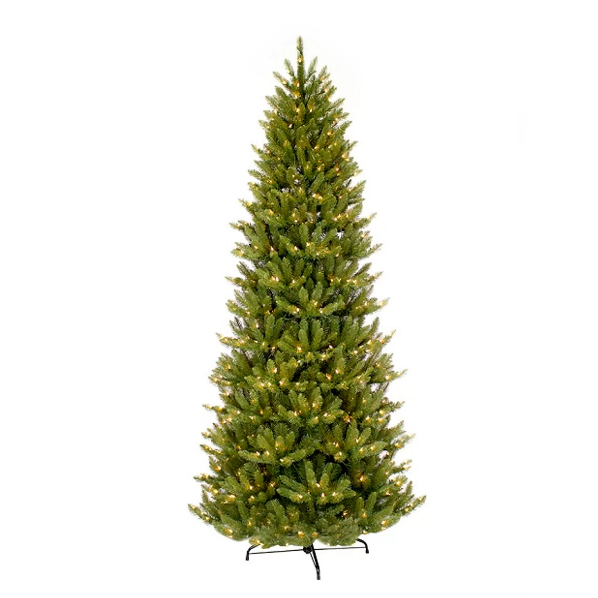 CC Christmas Decor Pre-Lit Fraser Fir Slim Artificial Christmas Tree 4.5' - 32824229< Pre-Lit